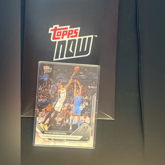New 2026 Topps Now! Victor Wembanyama - Picture 2 of 4